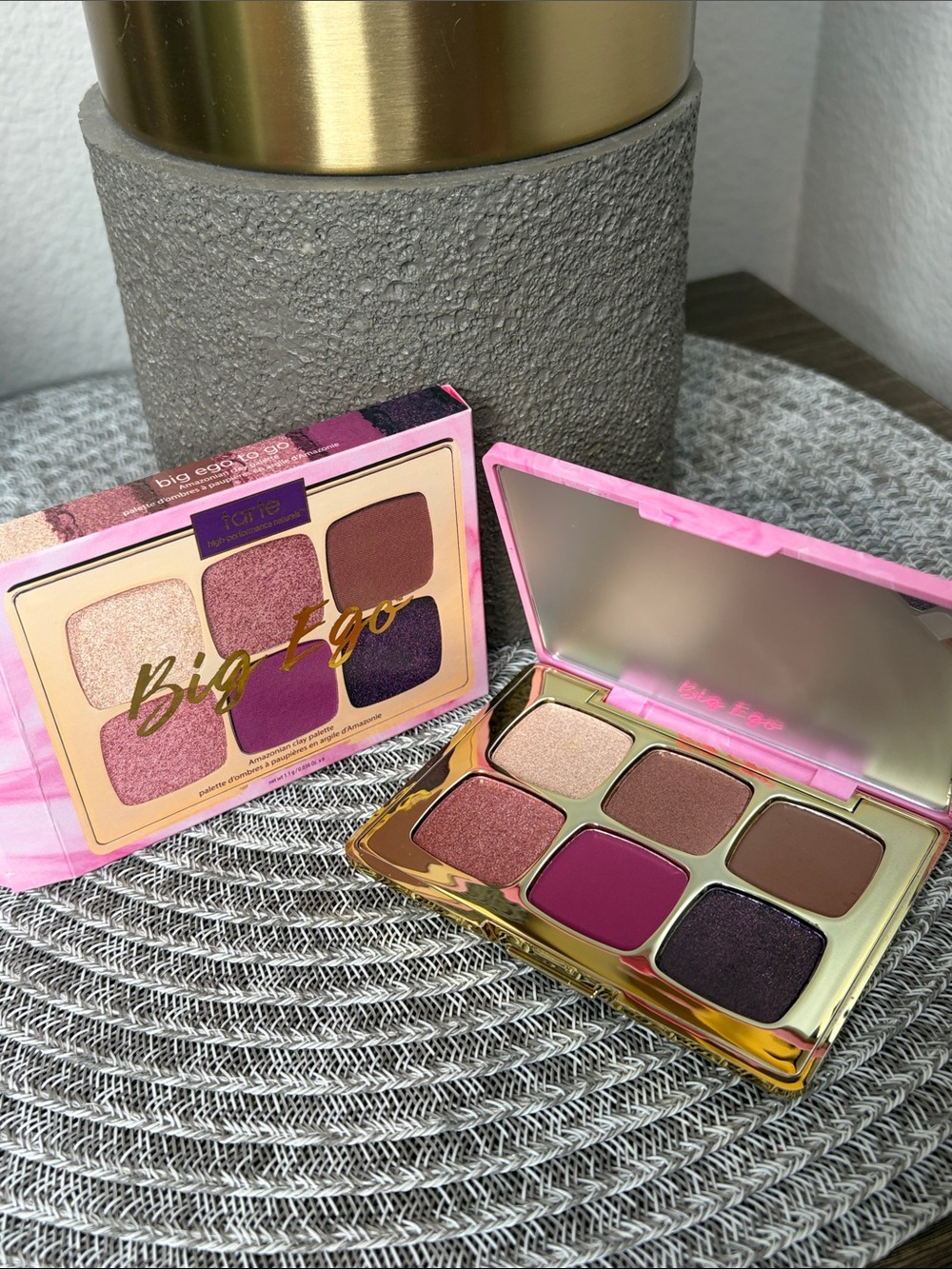 ❤️$20 NWT Tarte Big Ego Eyeshadow Palette